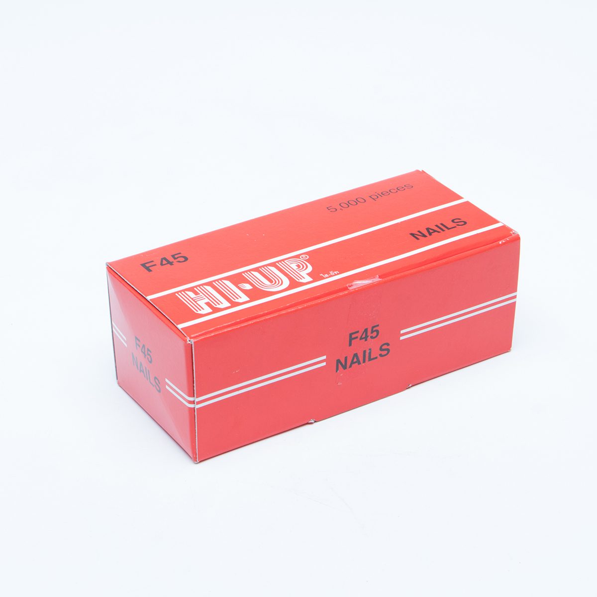 HI-UP ตะปูยิงขาเดียว ยาว 45 มม. รุ่น F-45 ใช้กับแม็กยิงตะปูลม รุ่น F30 และ F50 บรรจุ 5,000 ตัว/กล่อง (ไฮ-อัพ)