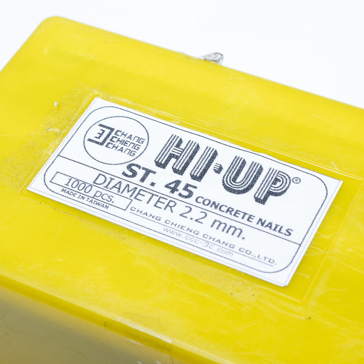 HI-UP ตะปูยิงคอนกรีต/ไม้ขาเดี่ยว 2.2 มม. รุ่น ST-45 ใช้กับแม็กยิงตะปู รุ่น T-64F บรรจุ 1,000 ตัว/กล่อง (ไฮ-อัพ)