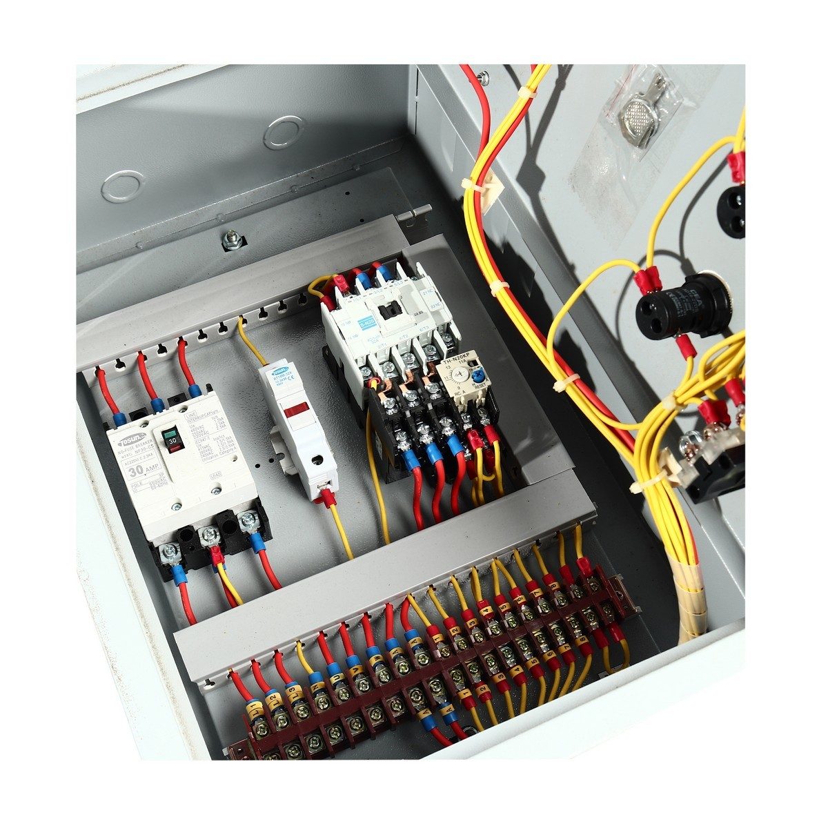 #03-3 ตู้คอนโทรล 5HP 380V N.เฟส N.TIMER
