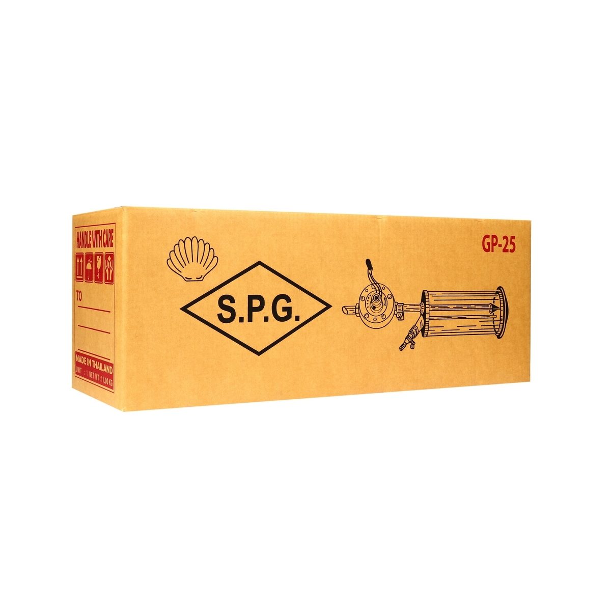 SPG ปั๊มสูบน้ำมันมือหมุน แบบมีหลอดแก้ว