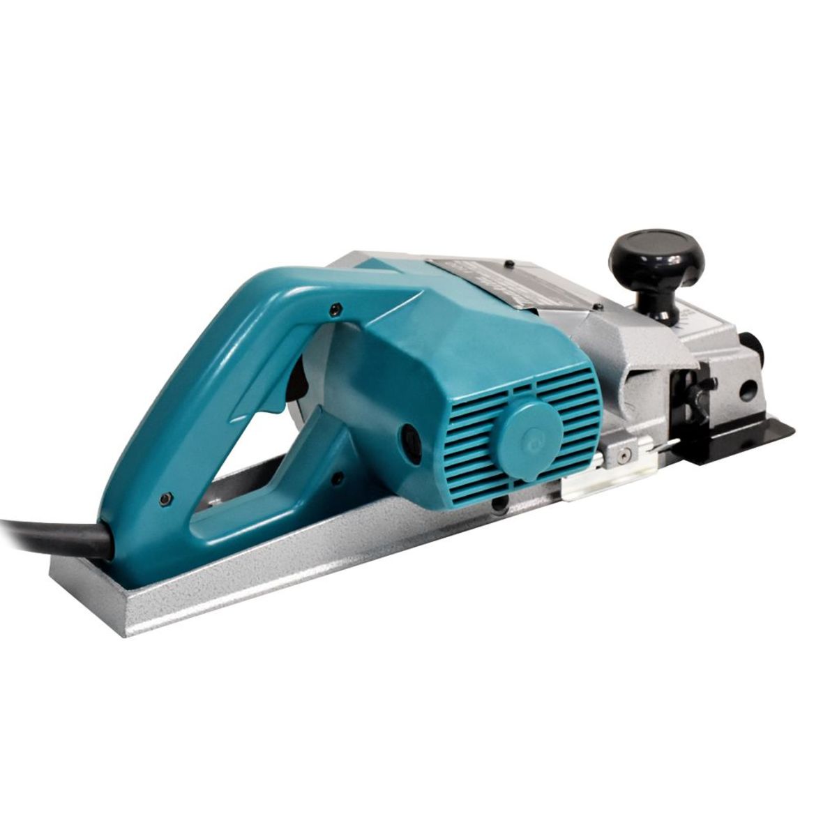 MAKITA กบไสไม้ไฟฟ้า ขนาด 3-1/4 นิ้ว (82 มม.) กำลังไฟ 750 วัตต์ รุ่น 1100 กบกินเนื้อไม้ลึก 3 มม. ความเร็วรอบตัวเปล่า 18,000 รอบ/นาที มีฉนวนสอ