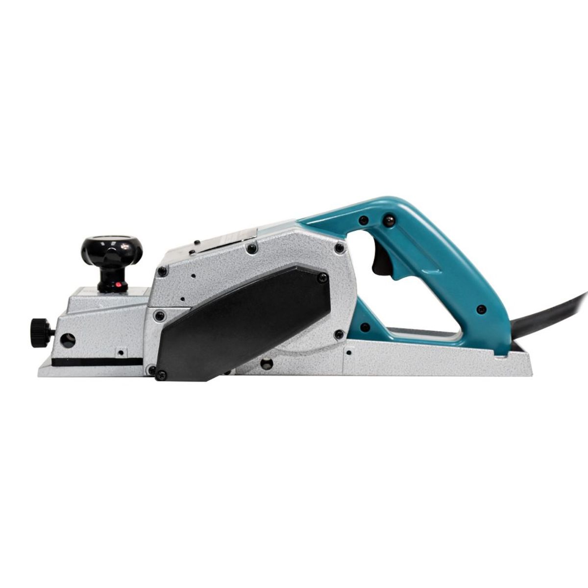 MAKITA กบไสไม้ไฟฟ้า ขนาด 3-1/4 นิ้ว (82 มม.) กำลังไฟ 750 วัตต์ รุ่น 1100 กบกินเนื้อไม้ลึก 3 มม. ความเร็วรอบตัวเปล่า 18,000 รอบ/นาที มีฉนวนสอ