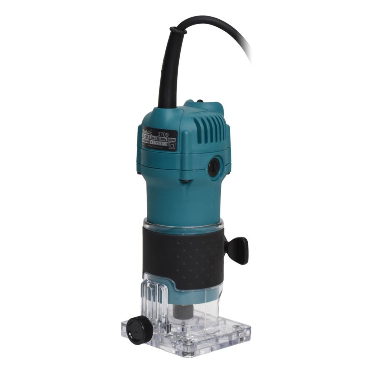 MAKITA เครื่องแกะลายไม้ ขนาด 1/4 นิ้ว (6 มม.) กำลังไฟ 530 วัตต์ รุ่น 3709 ความเร็วรอบ 30,000 รอบ/นาที (มากีต้า)