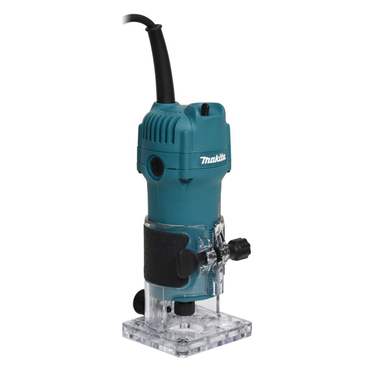 MAKITA เครื่องแกะลายไม้ ขนาด 1/4 นิ้ว (6 มม.) กำลังไฟ 530 วัตต์ รุ่น 3709 ความเร็วรอบ 30,000 รอบ/นาที (มากีต้า)