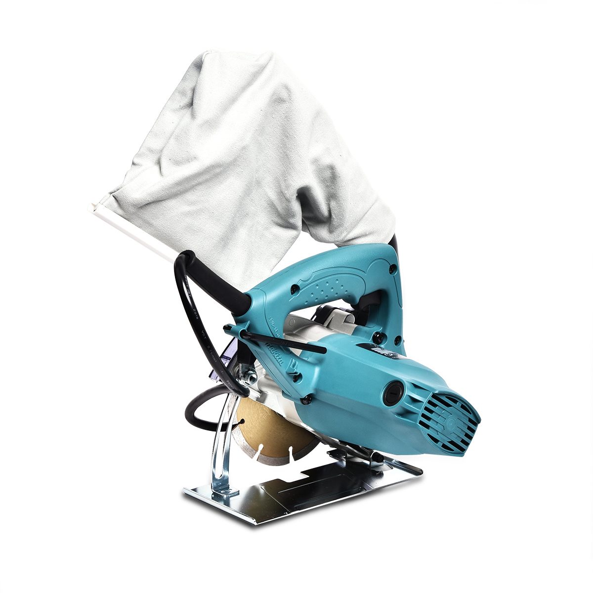 MAKITA เครื่องตัดไฟฟ้า ขนาด 5 นิ้ว (125 มม.) กำลังไฟ 1,400 วัตต์ ความเร็วรอบ 12,200 รอบ/นาที มีถุงเก็บฝุ่น รุ่น 4100KB (มากีต้า)