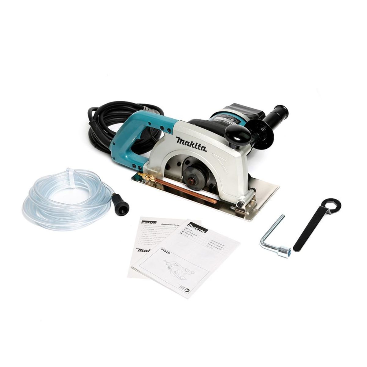 MAKITA เครื่องตัดไฟฟ้า ขนาด 7 นิ้ว (180 มม.) กำลังไฟ 1,400 วัตต์ รุ่น 4107R ความเร็วรอบ 5,000 รอบ/นาที (มากีต้า)
