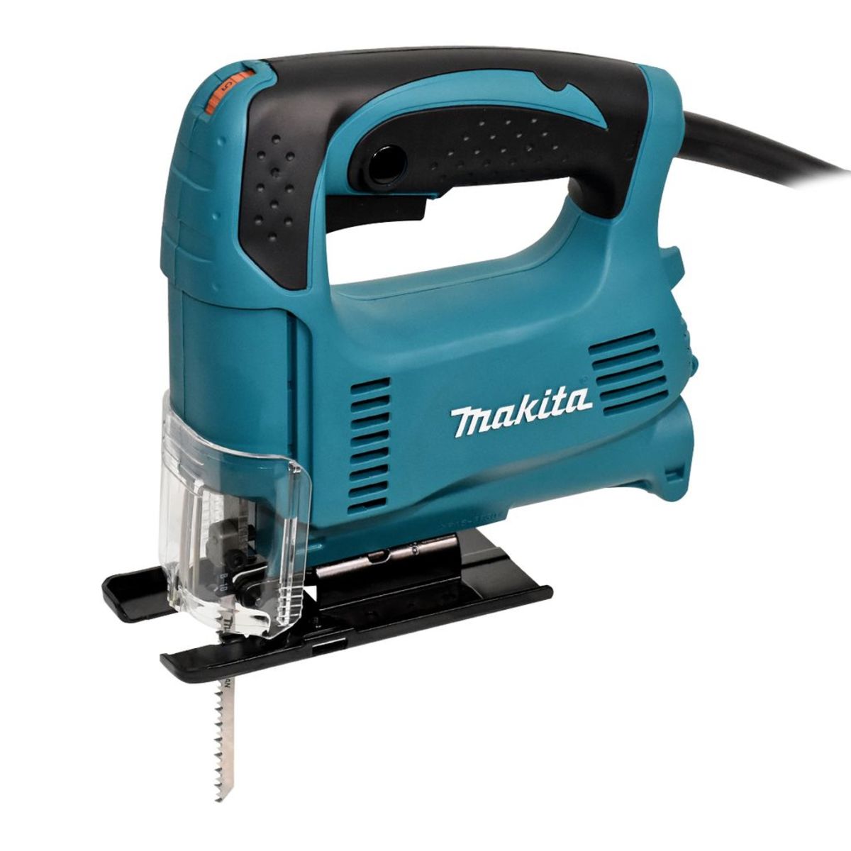 MAKITA เลื่อยจิ๊กซอว์ปรับรอบ B-TYPE กำลังไฟ 450 วัตต์ รุ่น 4327 ความยาวช่วงชัก 18 มม. (11/16 นิ้ว) ความเร็วช่วงชัก 500 - 3,100 จังหวะ/นาที ม