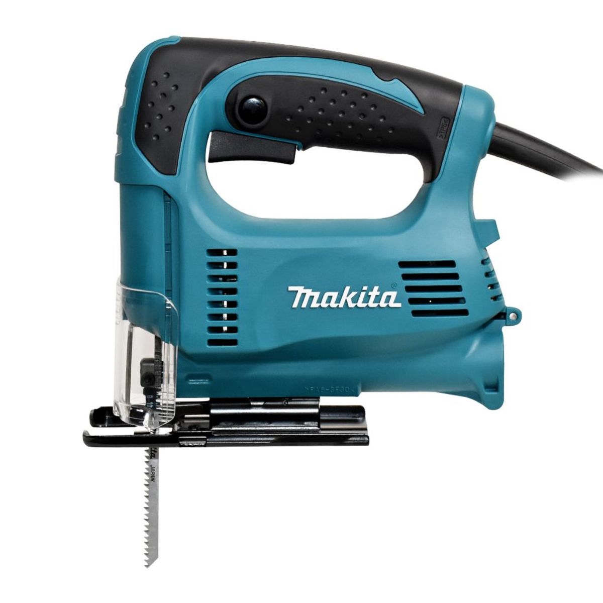 MAKITA เลื่อยจิ๊กซอว์ปรับรอบ B-TYPE กำลังไฟ 450 วัตต์ รุ่น 4327 ความยาวช่วงชัก 18 มม. (11/16 นิ้ว) ความเร็วช่วงชัก 500 - 3,100 จังหวะ/นาที ม