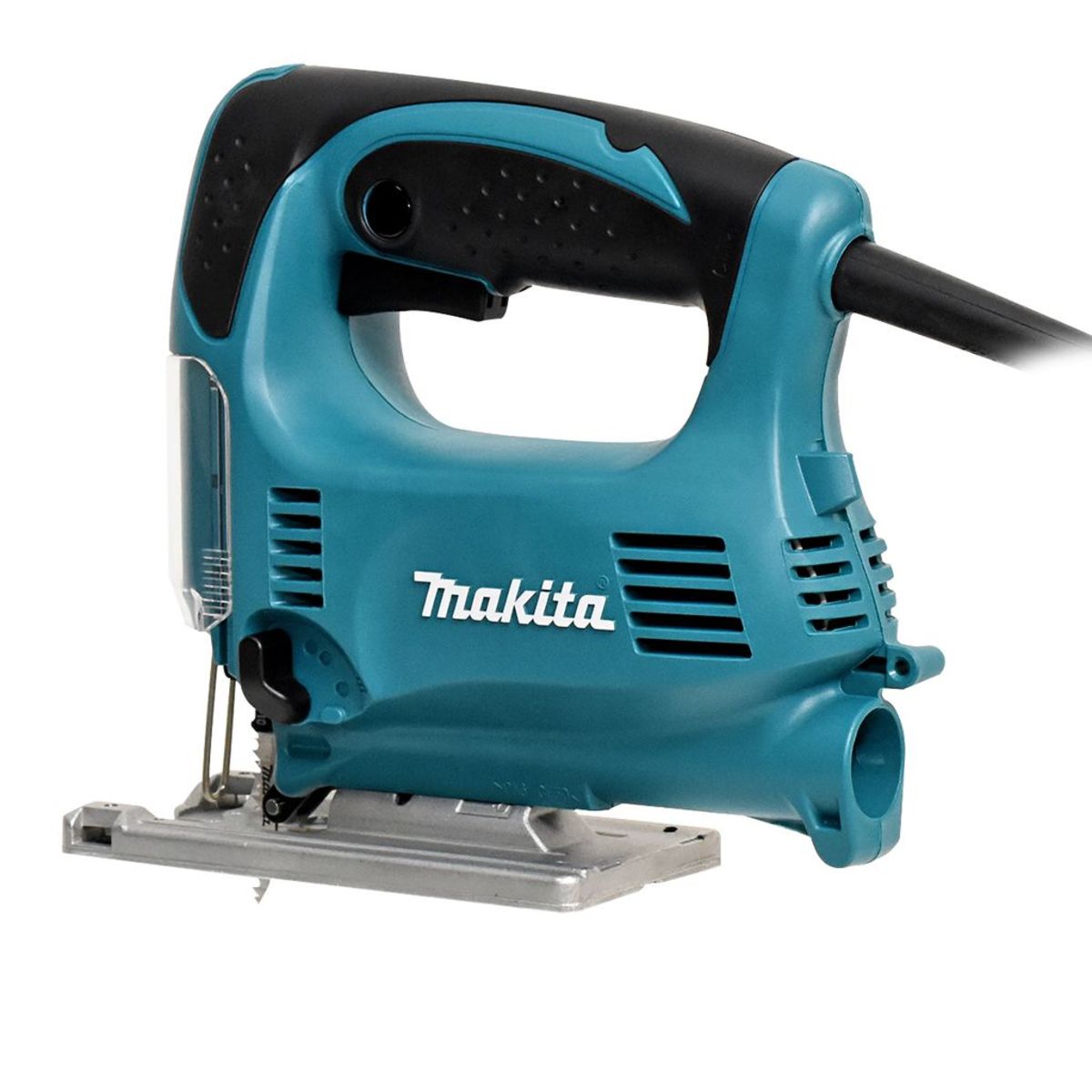 MAKITA เลื่อยจิ๊กซอว์ปรับรอบแบบเตะ B-TYPE กำลังไฟ 450 วัตต์ รุ่น 4329 ความยาวช่วงชัก 18 มม. (11/16 นิ้ว) ความเร็วช่วงชัก 500 - 3,100 จังหวะ/