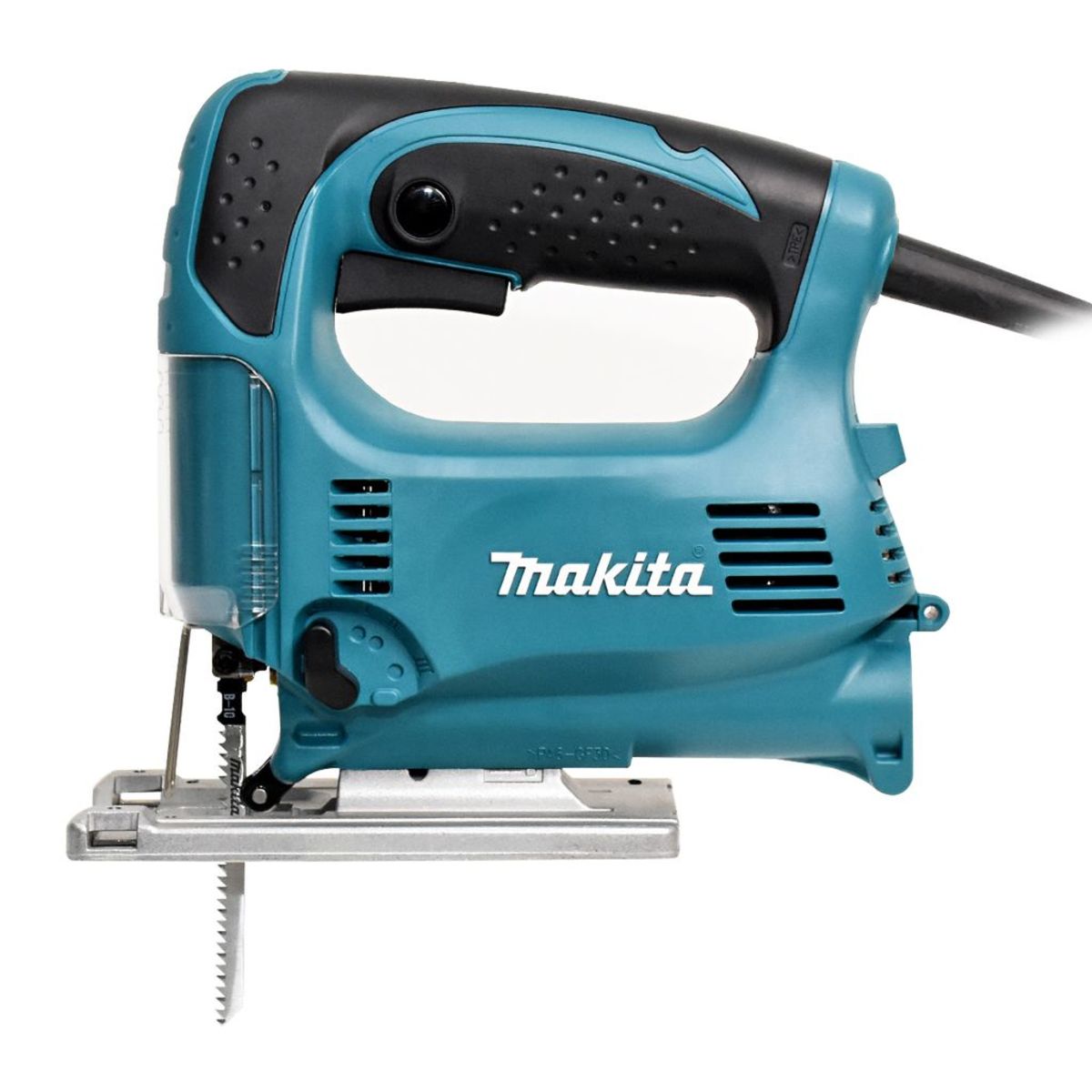 MAKITA เลื่อยจิ๊กซอว์ปรับรอบแบบเตะ B-TYPE กำลังไฟ 450 วัตต์ รุ่น 4329 ความยาวช่วงชัก 18 มม. (11/16 นิ้ว) ความเร็วช่วงชัก 500 - 3,100 จังหวะ/