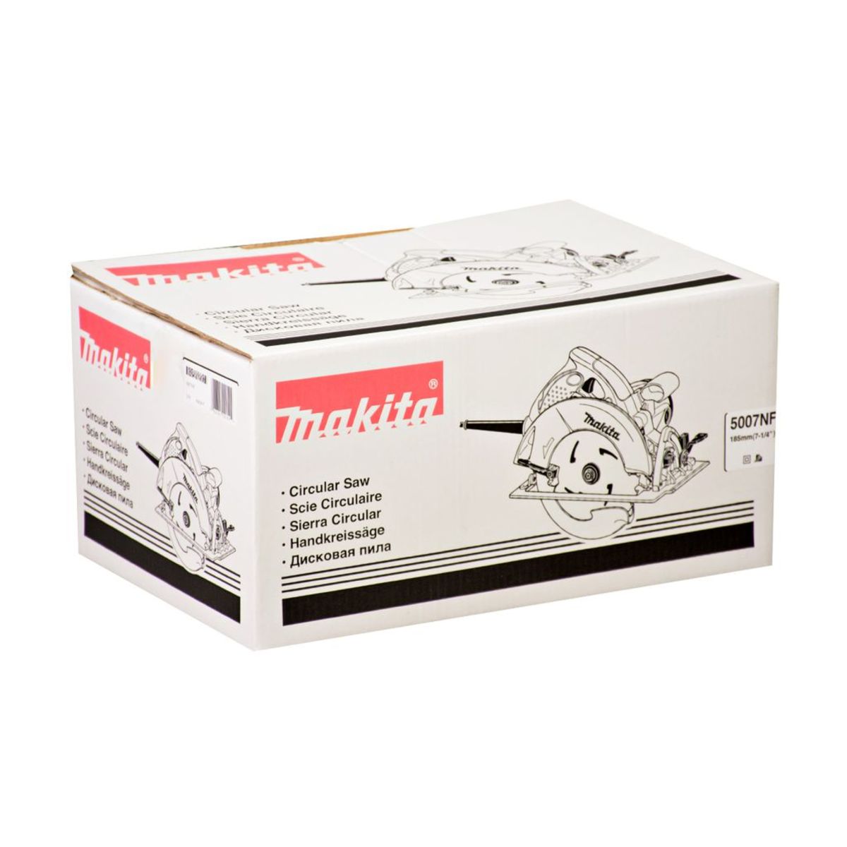 MAKITA เลื่อยวงเดือน ขนาด 7 นิ้ว (185 มม.) กำลังไฟ 1,800 วัตต์ รุ่น 5007NF ความเร็วรอบ 5,800 รอบ/นาที มีไฟ LED (มากีต้า)