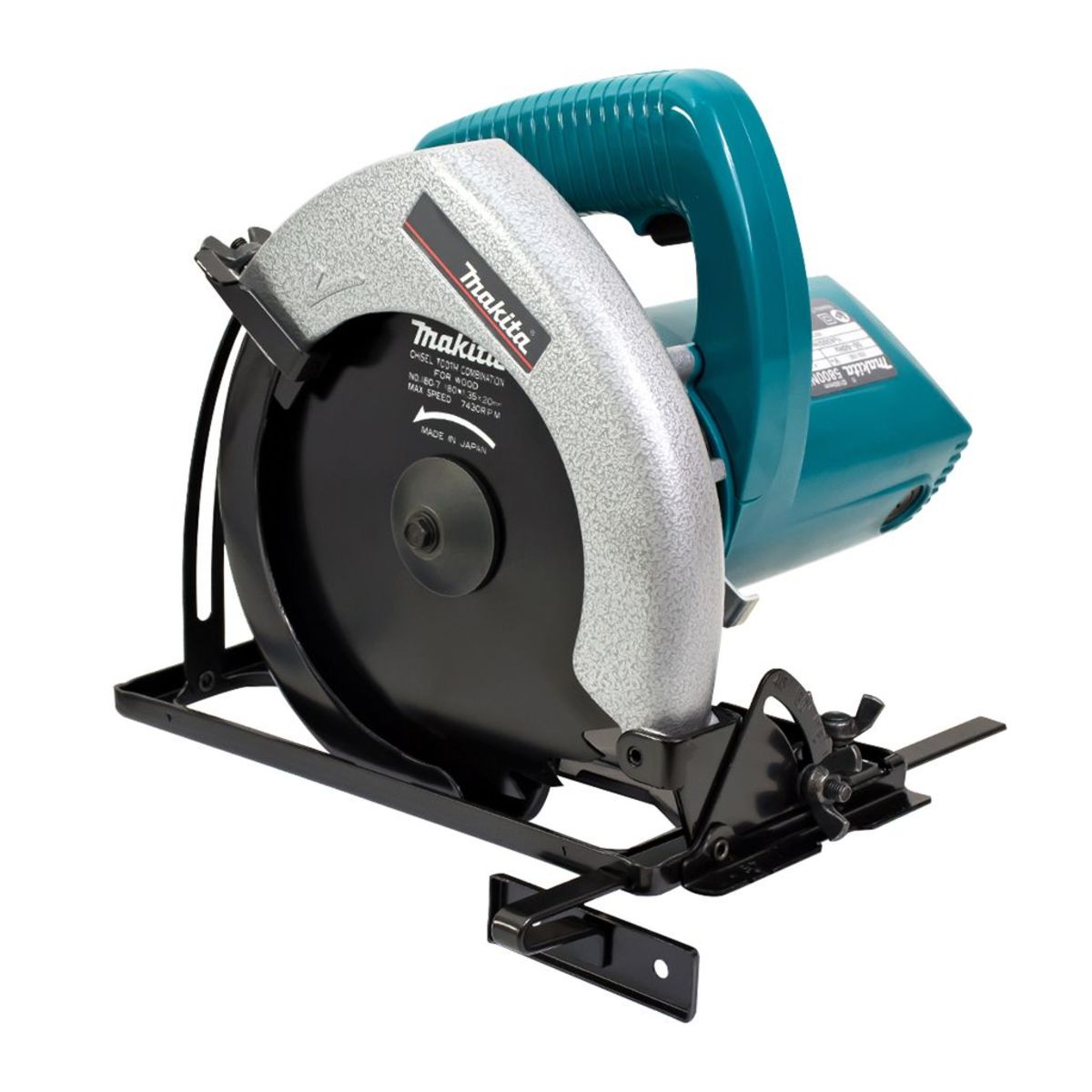MAKITA เลื่อยวงเดือน ขนาด 7-1/8 นิ้ว (180 มม.) กำลังไฟ 900 วัตต์ รุ่น 5800NB ความเร็วรอบตัวเปล่า 4,500 รอบ/นาที (มากีต้า)