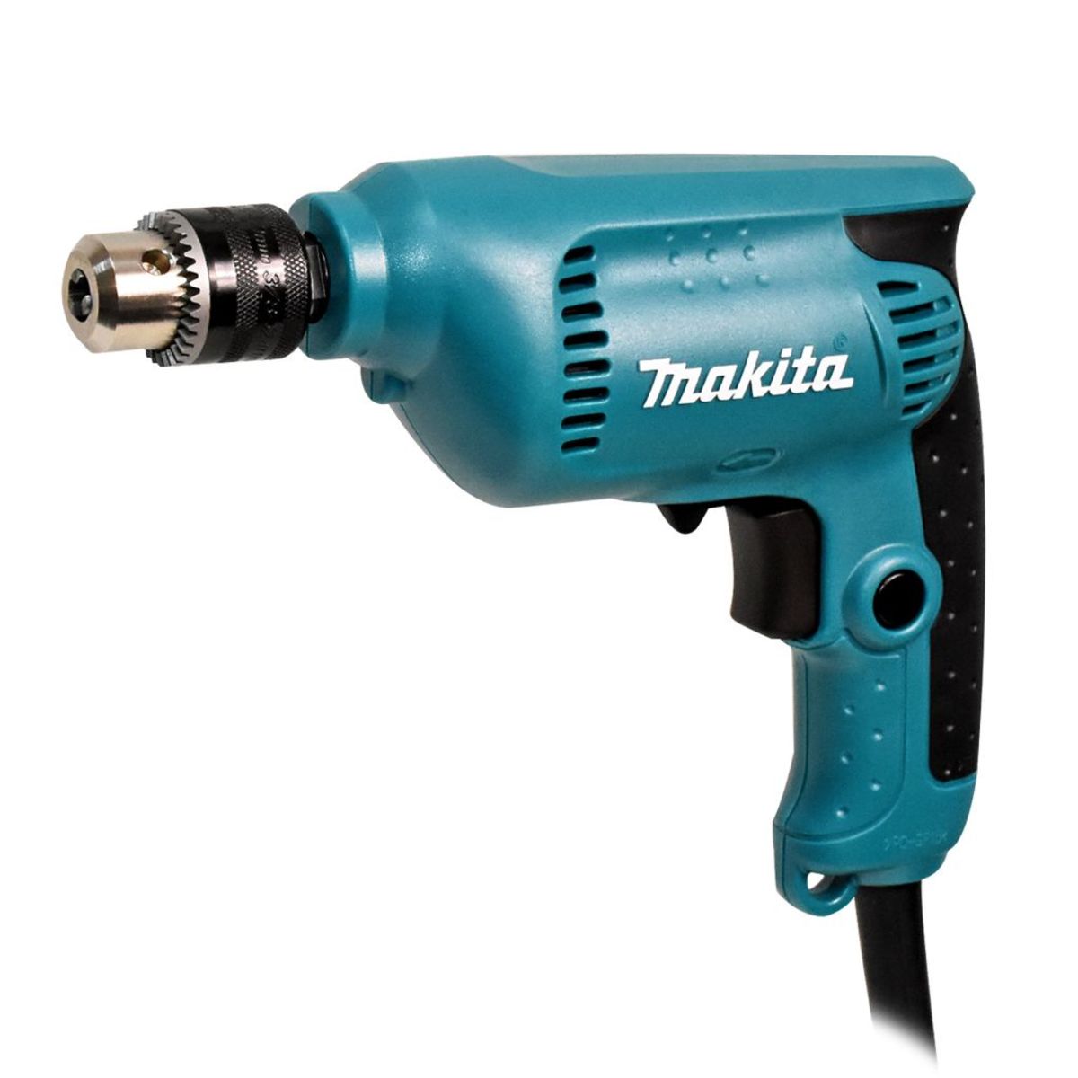 MAKITA สว่านไฟฟ้า ขนาด 3/8 นิ้ว กำลังไฟ 450 วัตต์ รุ่น 6412 ความเร็วรอบตัวเปล่าสูงสุด 0-3,400 รอบ/นาที มีฉนวนสองชั้น ปรับซ้ายขวาได้ หัวสว่าน