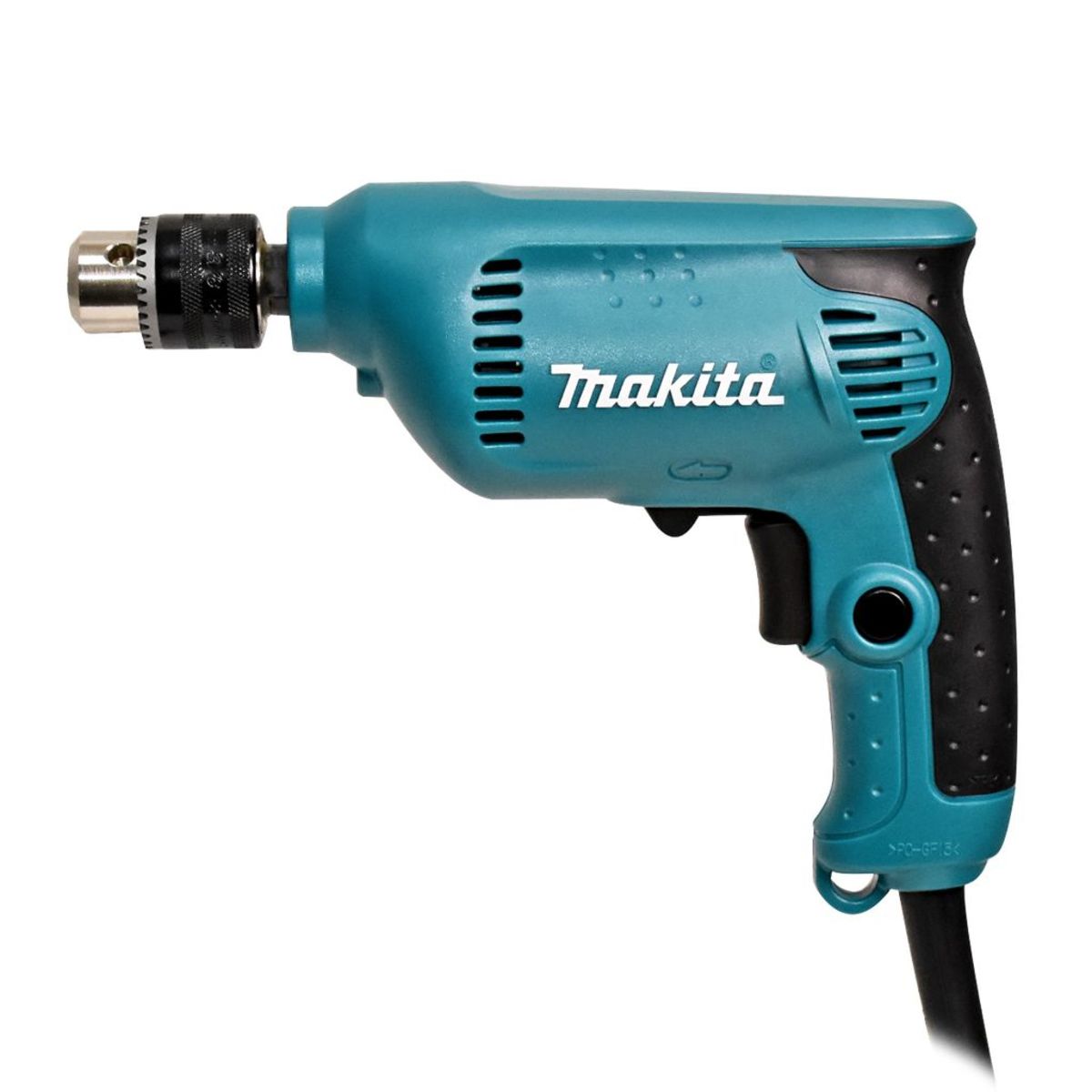 MAKITA สว่านไฟฟ้า ขนาด 3/8 นิ้ว กำลังไฟ 450 วัตต์ รุ่น 6412 ความเร็วรอบตัวเปล่าสูงสุด 0-3,400 รอบ/นาที มีฉนวนสองชั้น ปรับซ้ายขวาได้ หัวสว่าน