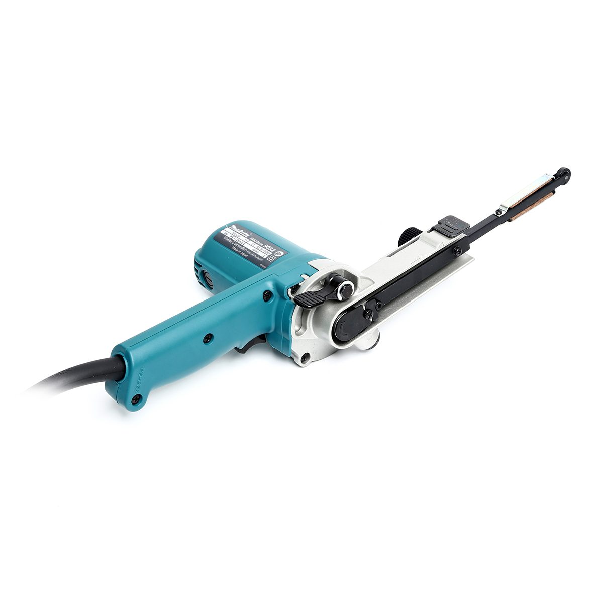 MAKITA เครื่องขัดกระดาษทรายสายพาน ขนาด 3/8 X 21 นิ้ว กำลังไฟ 500 วัตต์ รุ่น 9032 ขัดได้ลึกสูงสุด 110 มม. มีฉนวนสองชั้น มีระบบกำจัดฝุ่น (มากี