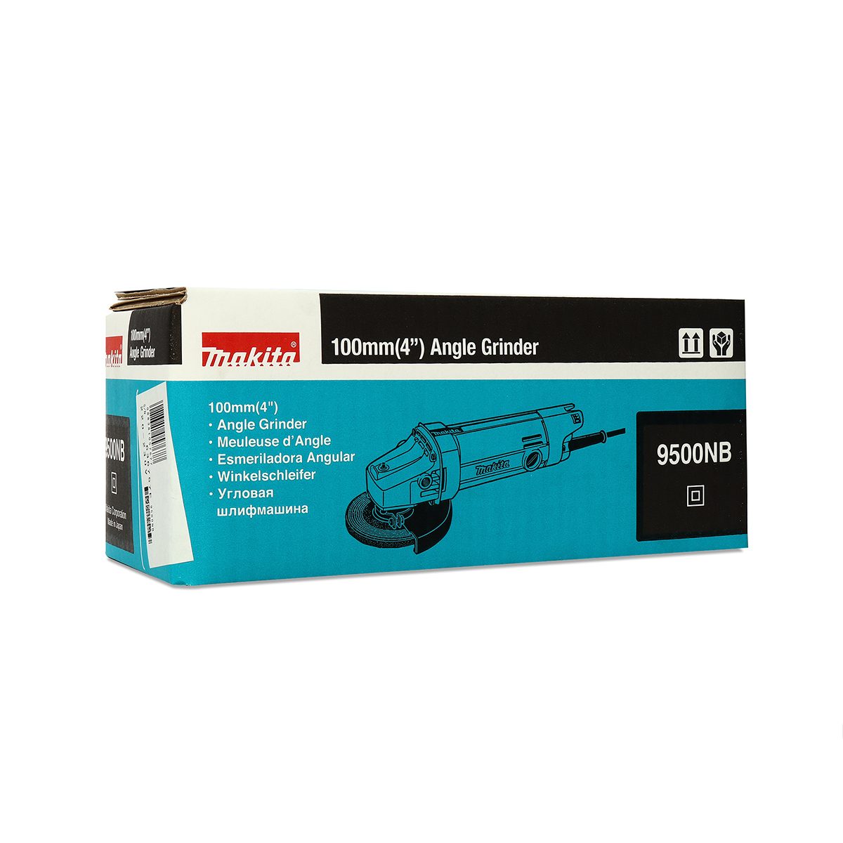 MAKITA เครื่องเจียรไฟฟ้า ขนาด 4 นิ้ว กำลังไฟ 570 วัตต์ รุ่น 9500NB ความเร็วรอบตัวเปล่า 12,000 รอบ/นาที (มากีต้า)