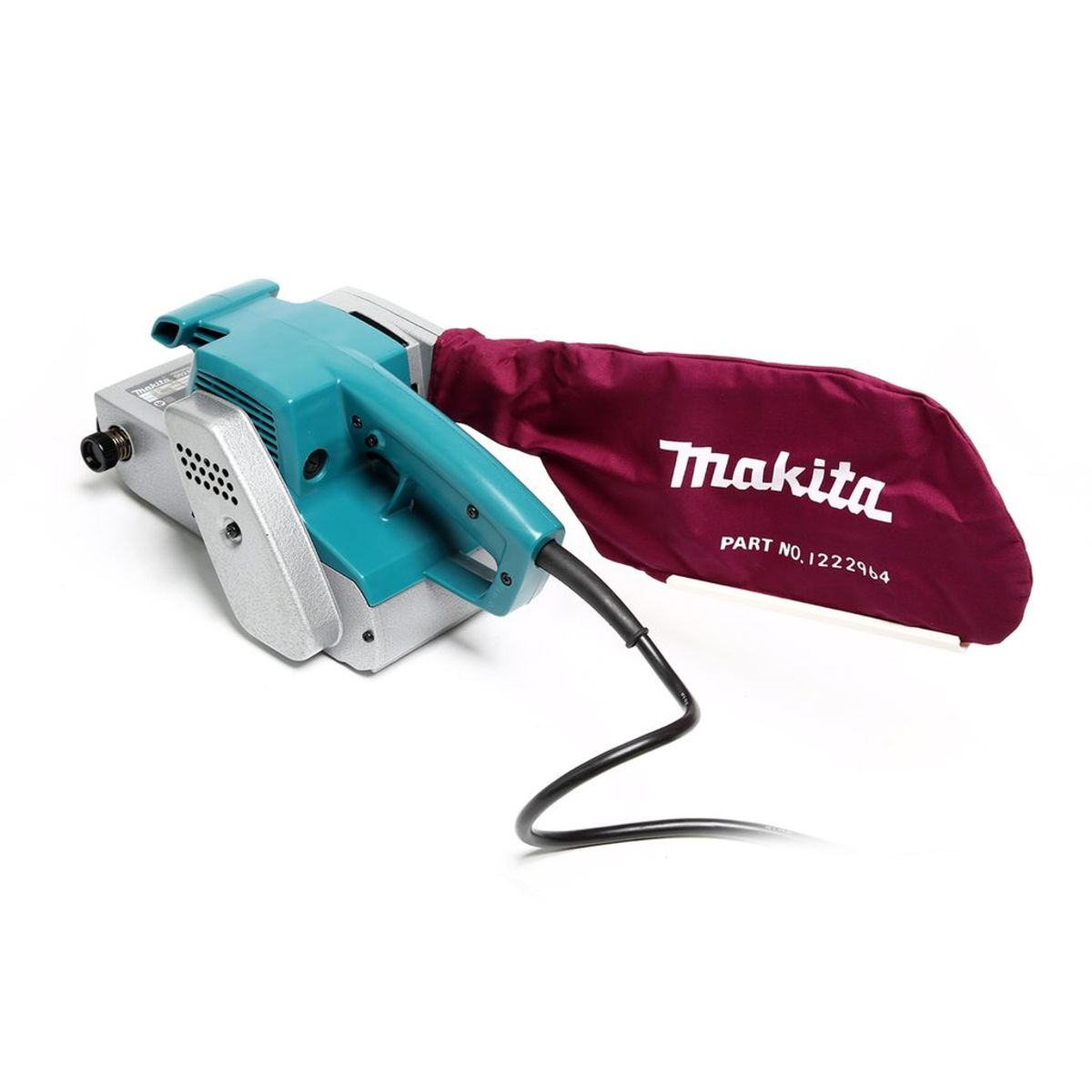 MAKITA เครื่องขัดกระดาษทรายสายพาน ขนาด 3X24 นิ้ว กำลังไฟ 850 วัตต์ รุ่น 9924DB มีถุงเก็บฝุ่น ฉนวนสองชั้น มีระบบกำจัดฝุ่น (มากีต้า)