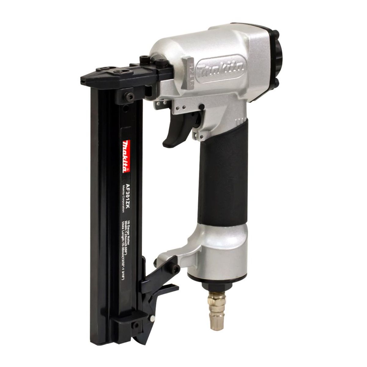 MAKITA เครื่องยิงตะปูขาเดี่ยว รุ่น AF-301ZK ขนาดตะปู 10-30 มม. แรงดัน 60-100 PSIG ความจุตะปู 100 ชิ้น (มากีต้า)