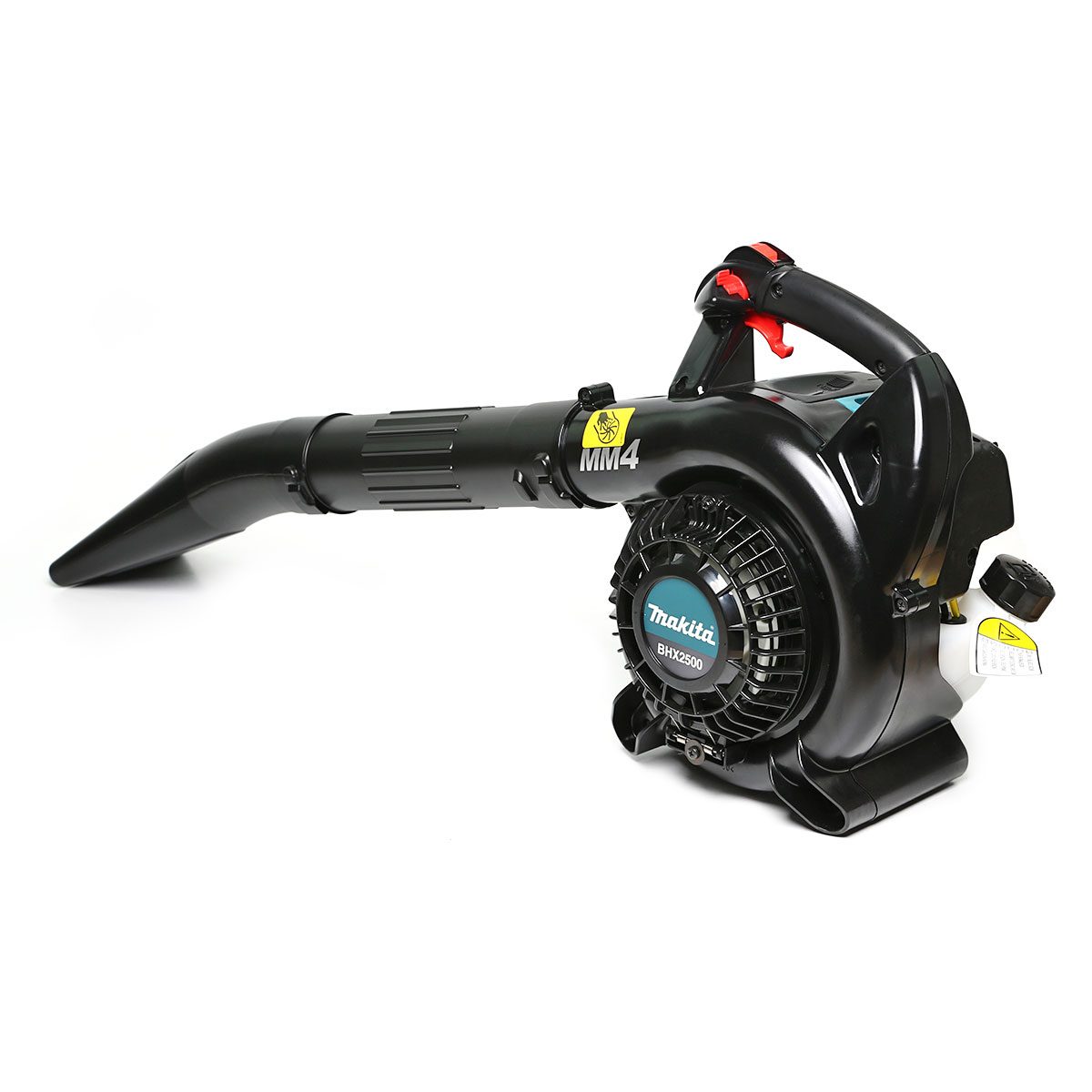 MAKITA เครื่องเป่าลม 4 จังหวะ รุ่น BHX-2500 กำลังเครื่องยนต์ 24.5 CC ความเร็วลม 64.6 ม./วินาที ความจุถังน้ำมัน 0.52 L (มากีต้า)