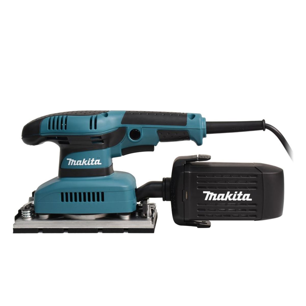 MAKITA เครื่องขัดกระดาษทรายสั่น 93 X 228 มม. (3-5/8 X 9 นิ้ว) กำลังไฟ 190 วัตต์ รุ่น BO-3710 ความเร็วการขัด 11,000 OPM ฉนวนสองชั้น มีสวิตช์ป