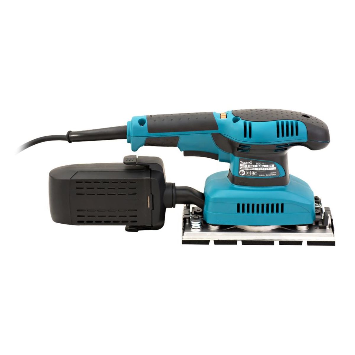 MAKITA เครื่องขัดกระดาษทรายสั่นช้า-เร็ว รุ่น BO-3711 กำลังไฟ 190 วัตต์ ขนาดกระดาษทราย 93 X 228 มม. ความเร็วในการขัดต่อนาที 4000-11000 OPM (ม