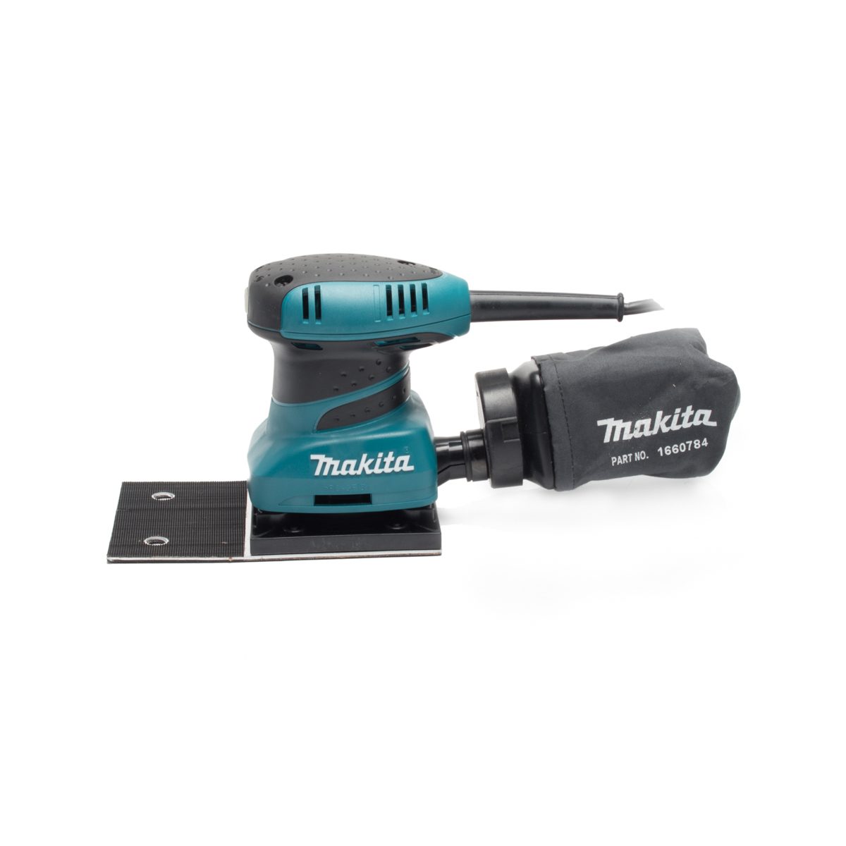 MAKITA เครื่องขัดกระดาษทรายสั่น ขนาด 102 X 166 มม. (4 X 6-1/2 นิ้ว) กำลังไฟ 200 วัตต์ รุ่น BO-4566 ความเร็วการขัด 14,000 ครั้ง/นาที มีฉนวนสอ
