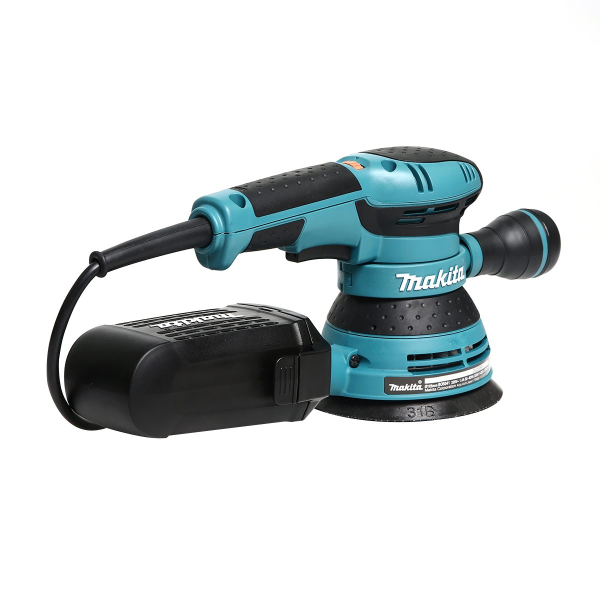MAKITA เครื่องขัดกระดาษทรายกลมสั่นสุ่ม ขนาด 5 นิ้ว (125 มม.) กำลังไฟ 300 วัตต์ รุ่น BO-5041 ความเร็วการขัด 4,000-12,000 ครั้ง/นาที สามารถปรั