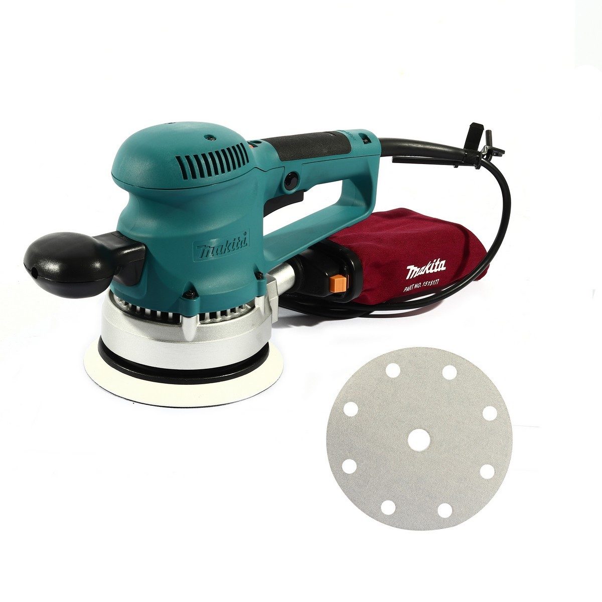 MAKITA  เครื่องขัดกระดาษทรายกลมสั่นสุ่ม ขนาด 6 นิ้ว (150 มม. ) กำลังไฟ 310 วัตต์ รุ่น BO6030 ความเร็วการขัด 4,000 - 10,000 ครั้ง/นาที สามารถ