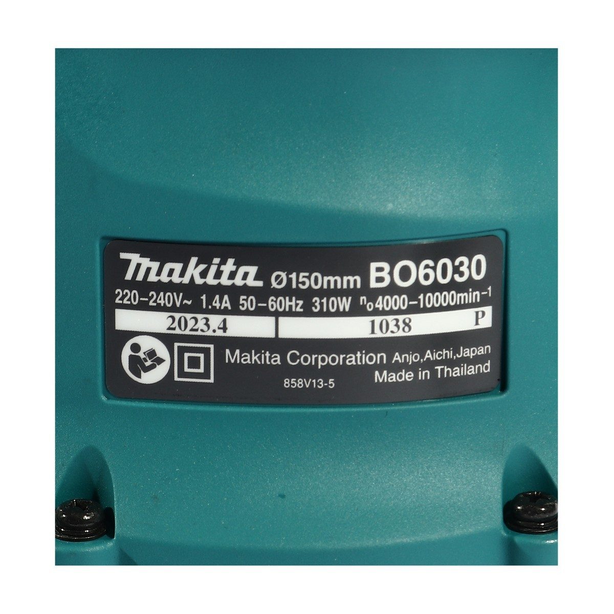 MAKITA  เครื่องขัดกระดาษทรายกลมสั่นสุ่ม ขนาด 6 นิ้ว (150 มม. ) กำลังไฟ 310 วัตต์ รุ่น BO6030 ความเร็วการขัด 4,000 - 10,000 ครั้ง/นาที สามารถ