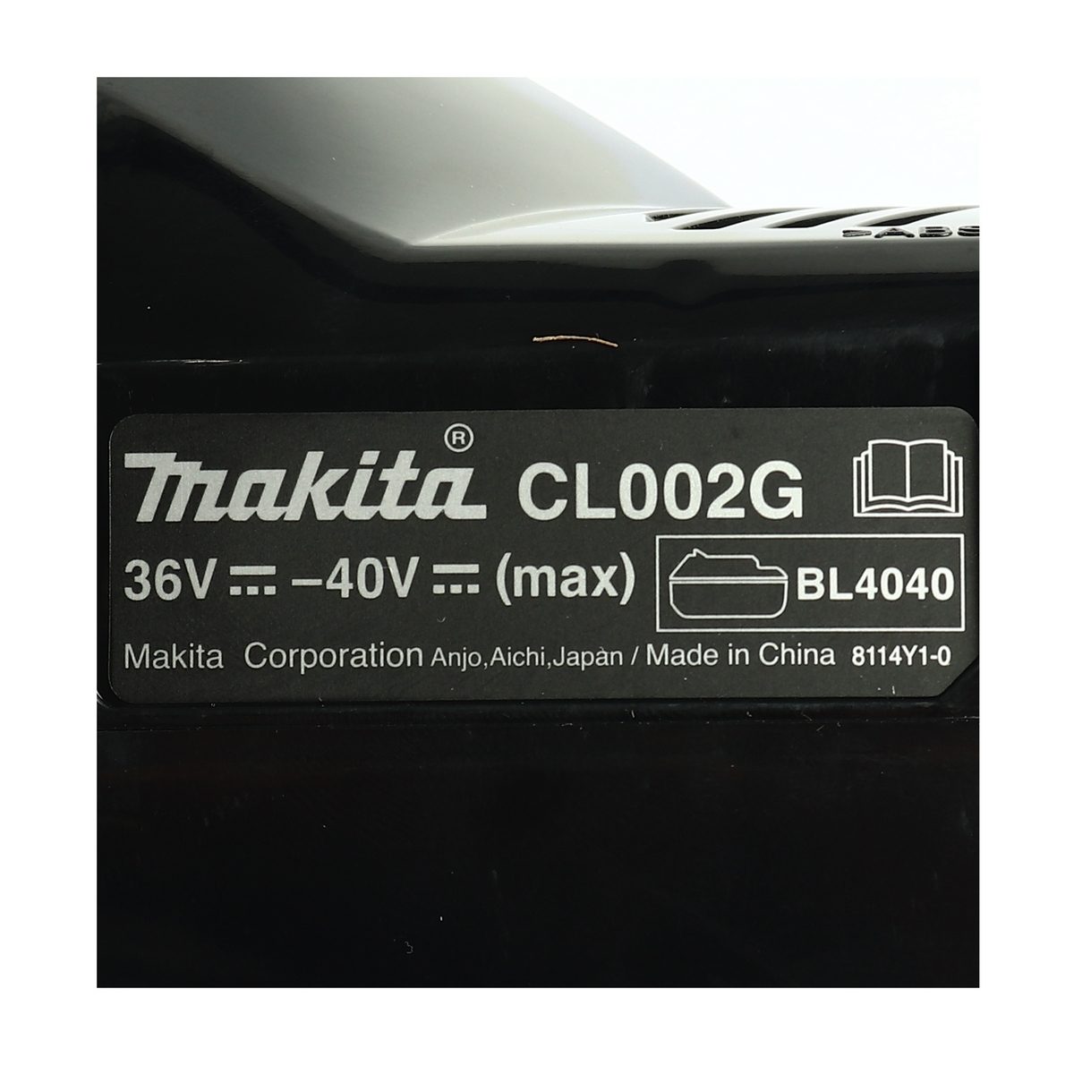 MAKITA เครื่องดูดฝุ่นไร้สาย 40 โวลต์ ถุงผ้าเก็บฝุ่น 500 มล. รุ่น CL002GZ03 แรงดันลมสูงสุด 21 KPA สีดำ ไม่รวมแบตเตอรี่-แท่นชาร์จ (มากีต้า)