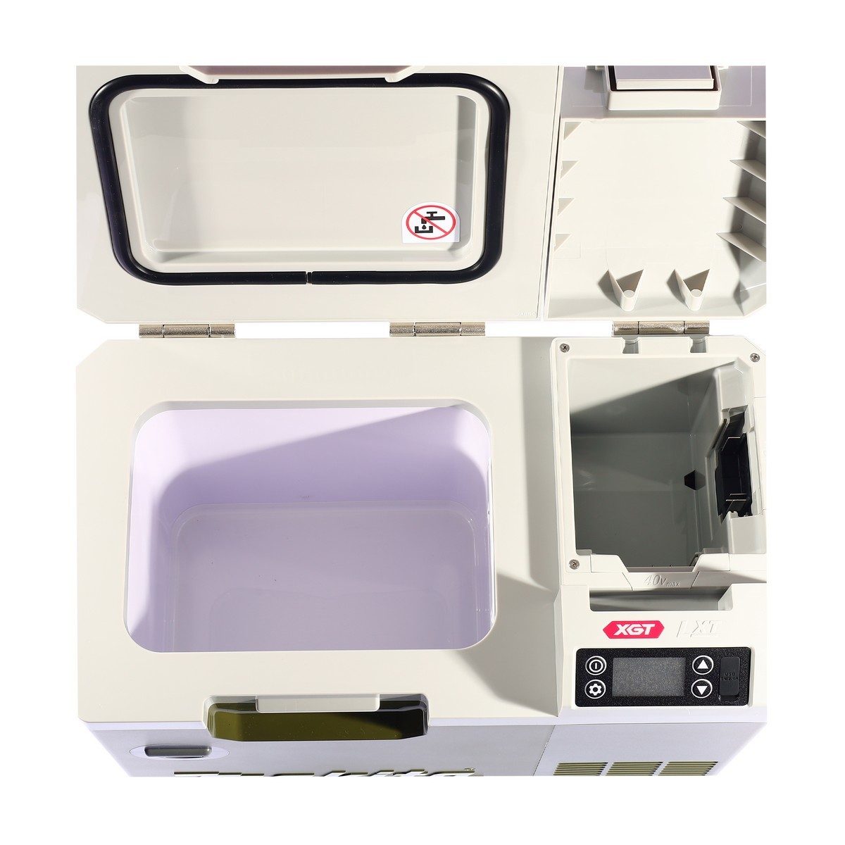 MAKITA กล่องเก็บความเย็น/ร้อน 7 ลิตร ไร้สาย 18/40 โวลต์ รุ่น CW003GZ02 เก็บความเย็นได้ถึง -18°C เก็บความร้อนได้ถึง 60°C ไม่รวมแบตเตอรี่และแท