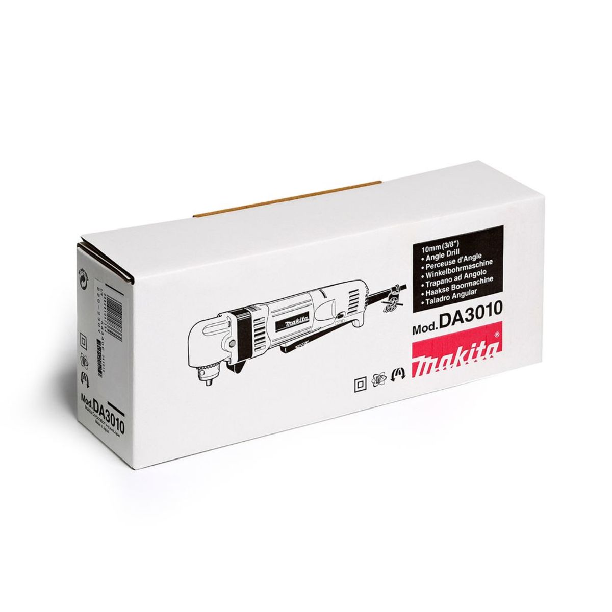 MAKITA สว่านหัวงอไฟฟ้า ขนาด 3/8 นิ้ว กำลังไฟ 450 วัตต์ รุ่น DA-3010 ปรับความเร็วรอบได้ 2,400 รอบ/นาที (มากีต้า)