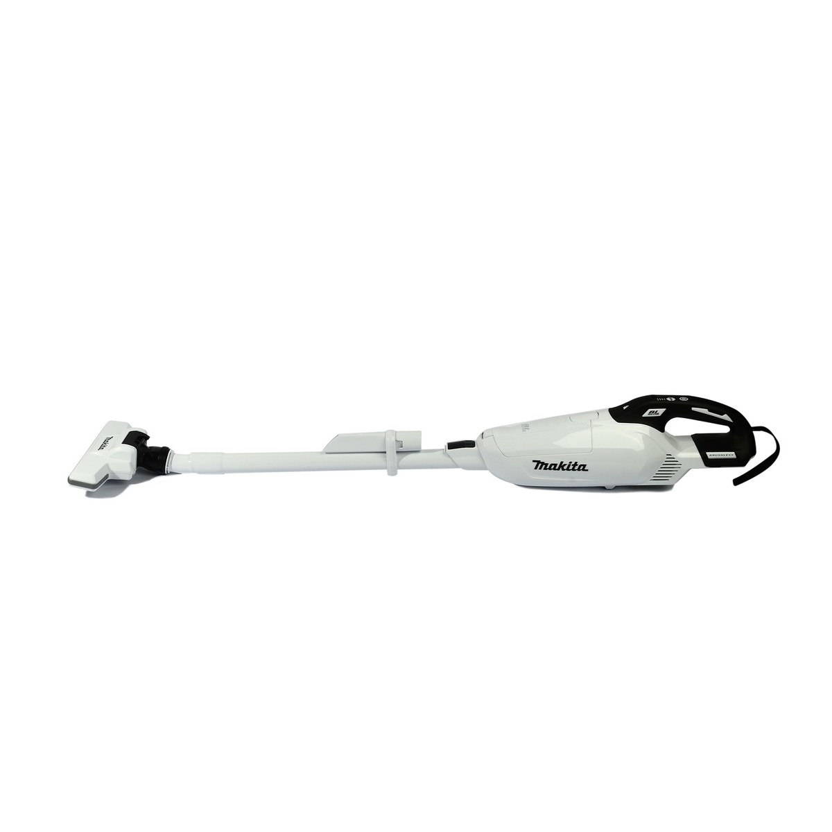 MAKITA เครื่องดูดฝุ่นไร้สาย 18 โวลต์ รุ่น DCL285FZW ถุงกระดาษเก็บฝุ่น 500/300 มล. แรงดันลมสูงสุด 15.5 kPa ปรับได้ 4 ระดับ ถุงเก็บสีขาว ไม่รว