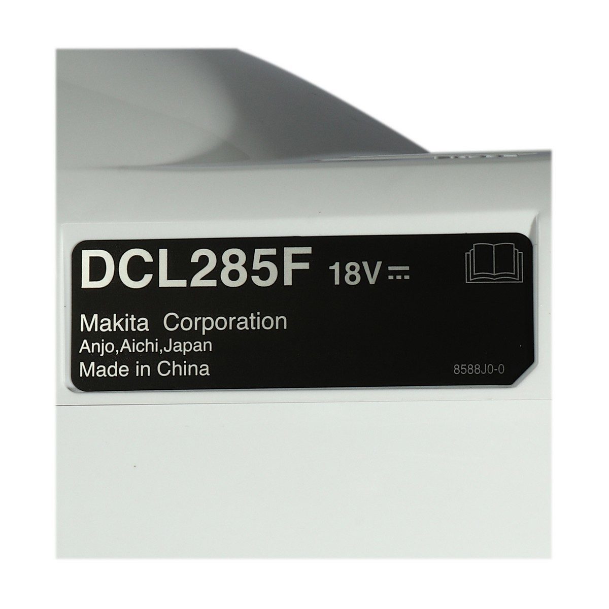 MAKITA เครื่องดูดฝุ่นไร้สาย 18 โวลต์ รุ่น DCL285FZW ถุงกระดาษเก็บฝุ่น 500/300 มล. แรงดันลมสูงสุด 15.5 kPa ปรับได้ 4 ระดับ ถุงเก็บสีขาว ไม่รว