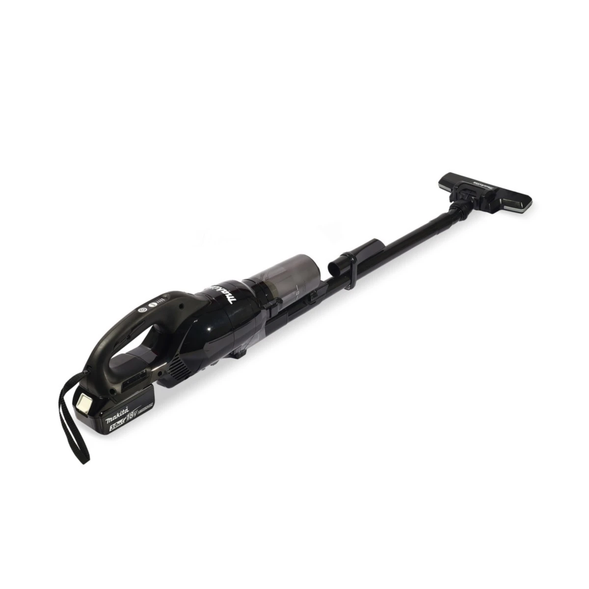 MAKITA เครื่องดูดฝุ่นไร้สาย 18 โวลต์ สีดำ ที่เก็บฝุ่น 250 มล. รุ่น DCL286FRFB แรงดันลมสูงสุด 20 KPA รวมแบตเตอรี่และแท่นชาร์จ (มากีต้า)