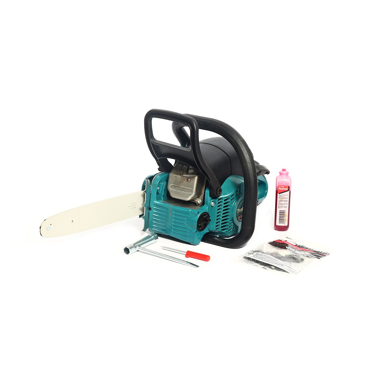 MAKITA เครื่องตัดกิ่งไม้เครื่องยนต์ รุ่น DCS-3500X กำลังไฟ 1.5 กิโลวัตต์ ความจุเครื่องยนต์ 34.7 มล. ถังน้ำมัน 0.48 ลิตร ขนาดบาร์โซ่มาตรฐาน 3