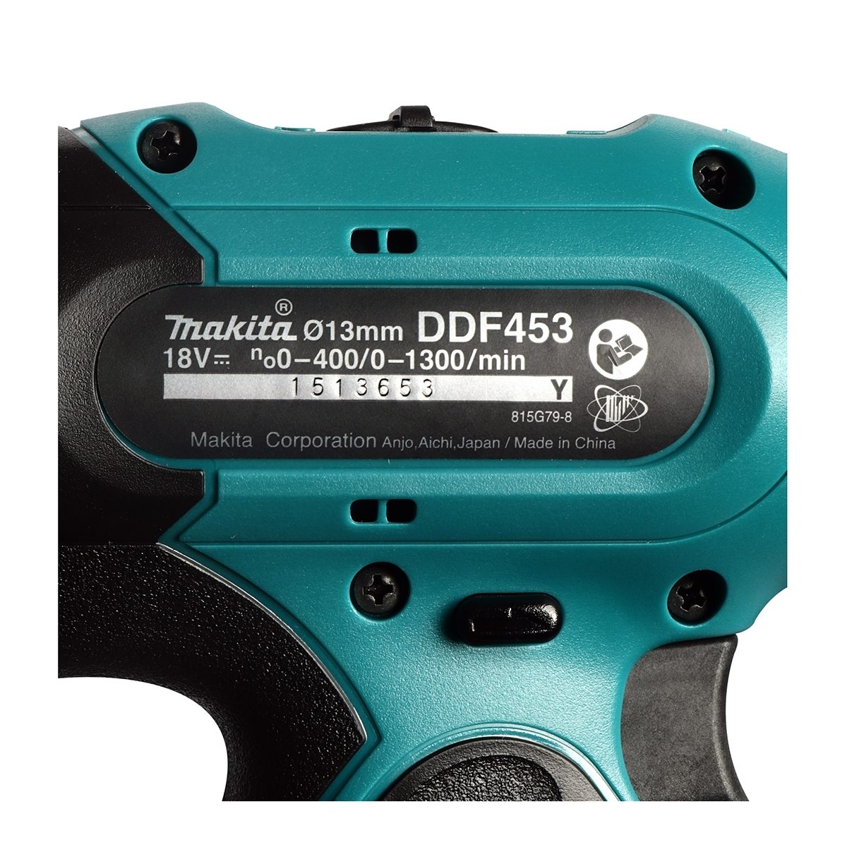 MAKITA สว่านไขควงไร้สาย 18 โวลต์ ขนาด 1/2 นิ้ว รุ่น DDF453FX13 แรงบิดหมุน 38 นิวตันเมตร รวมแบตเตอรี่และแท่นชาร์จ (มากีต้า)