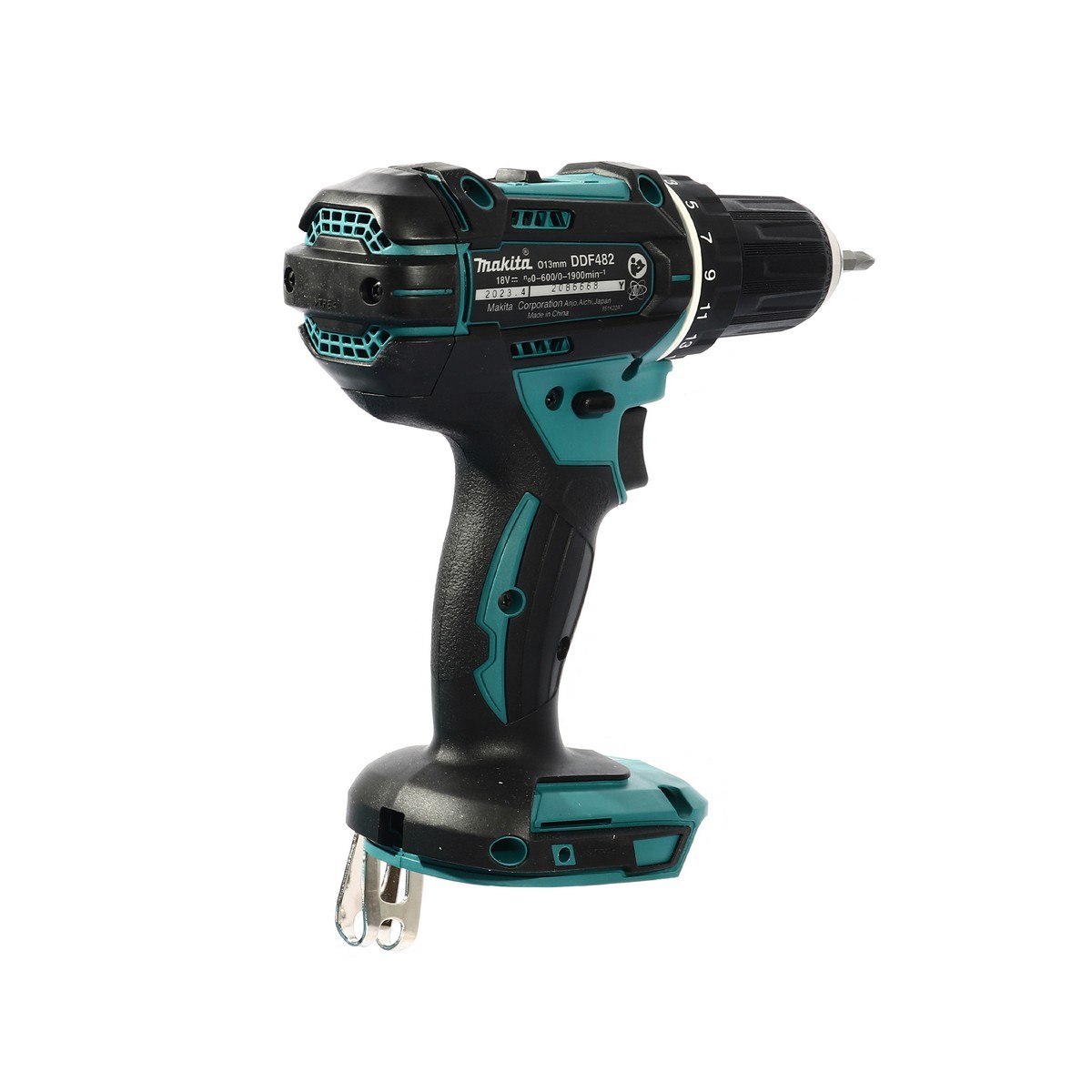 MAKITA สว่านไขควงไร้สาย 18 โวลต์ ขนาด 1/2 นิ้ว รุ่น DDF482Z แรงบิดหมุน 54 นิวตันเมตร ไม่รวมแบตเตอรี่และแท่นชาร์จ (มากีต้า)