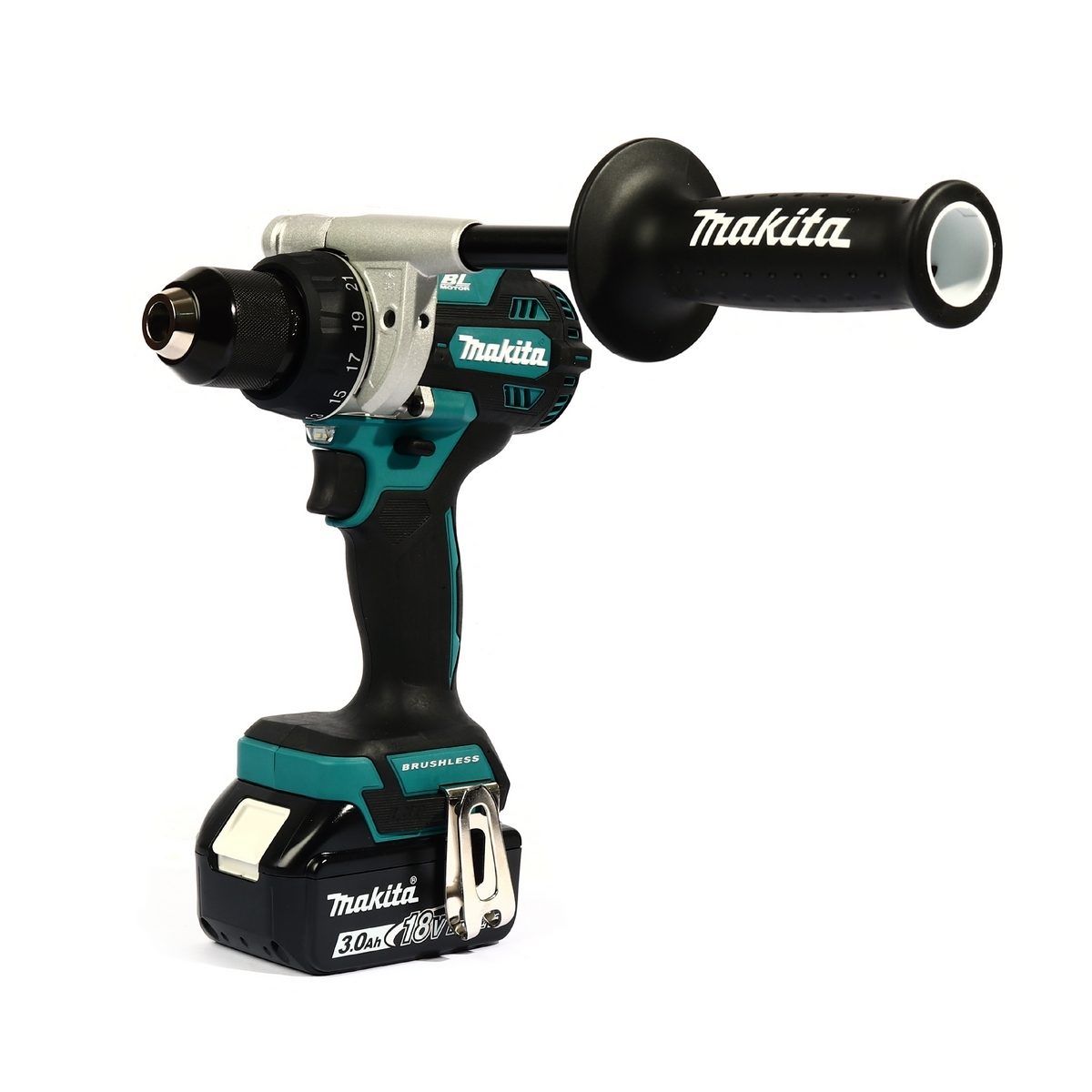 MAKITA (มากีต้า) สว่านไขควงไร้สาย 18 โวลต์ รุ่น DDF486RFJ ขนาด 13 มม. (1/2 นิ้ว) ความเร็วรอบตัวเปล่า 0-2,100 รอบ/นาที แรงบิดสูงสุดในการขัน 1