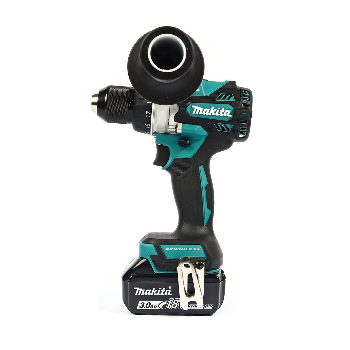 MAKITA (มากีต้า) สว่านไขควงไร้สาย 18 โวลต์ รุ่น DDF486RFJ ขนาด 13 มม. (1/2 นิ้ว) ความเร็วรอบตัวเปล่า 0-2,100 รอบ/นาที แรงบิดสูงสุดในการขัน 1
