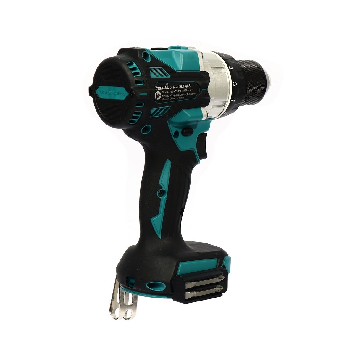 MAKITA สว่านไขควงไร้สาย 18 โวลต์ ขนาด 1/2 นิ้ว รุ่น DDF486Z แรงบิดหมุน 125 นิวตันเมตร ไม่รวมแบตเตอรี่และแท่นชาร์จ (มากีต้า)