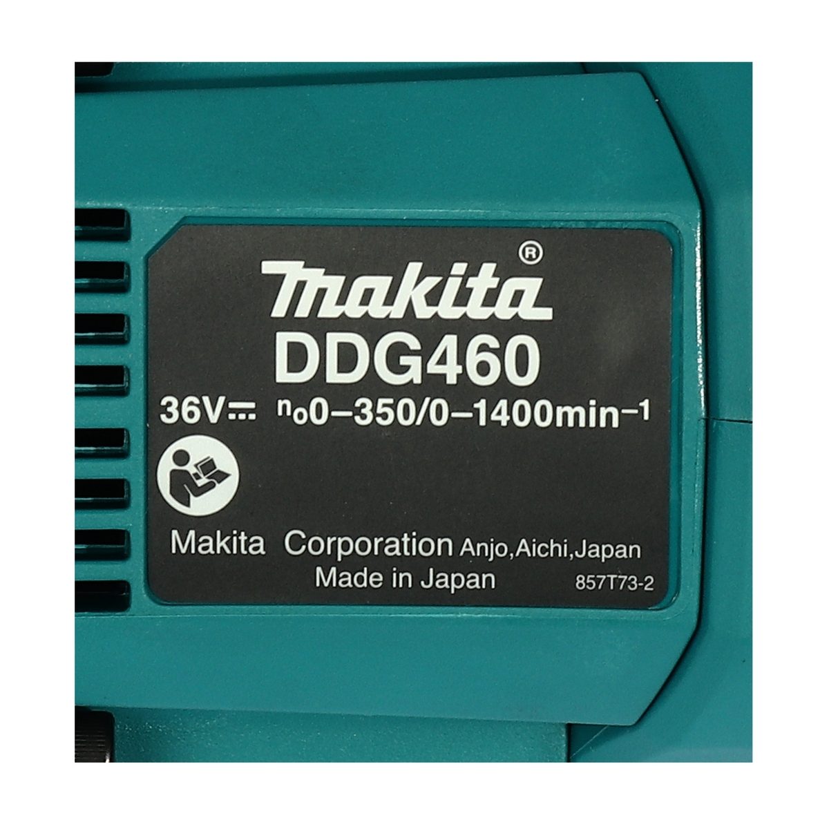 เครื่องเจาะดินไร้สาย 36 โวลต์ (18Vx2) มากีต้า (MAKITA) รุ่น DDG460ZX7 ความสามารถในการเจาะ (ต่ำ/สูง) 150/200 มม. แรงบิด 48 - 136 นิวตันเมตร เ