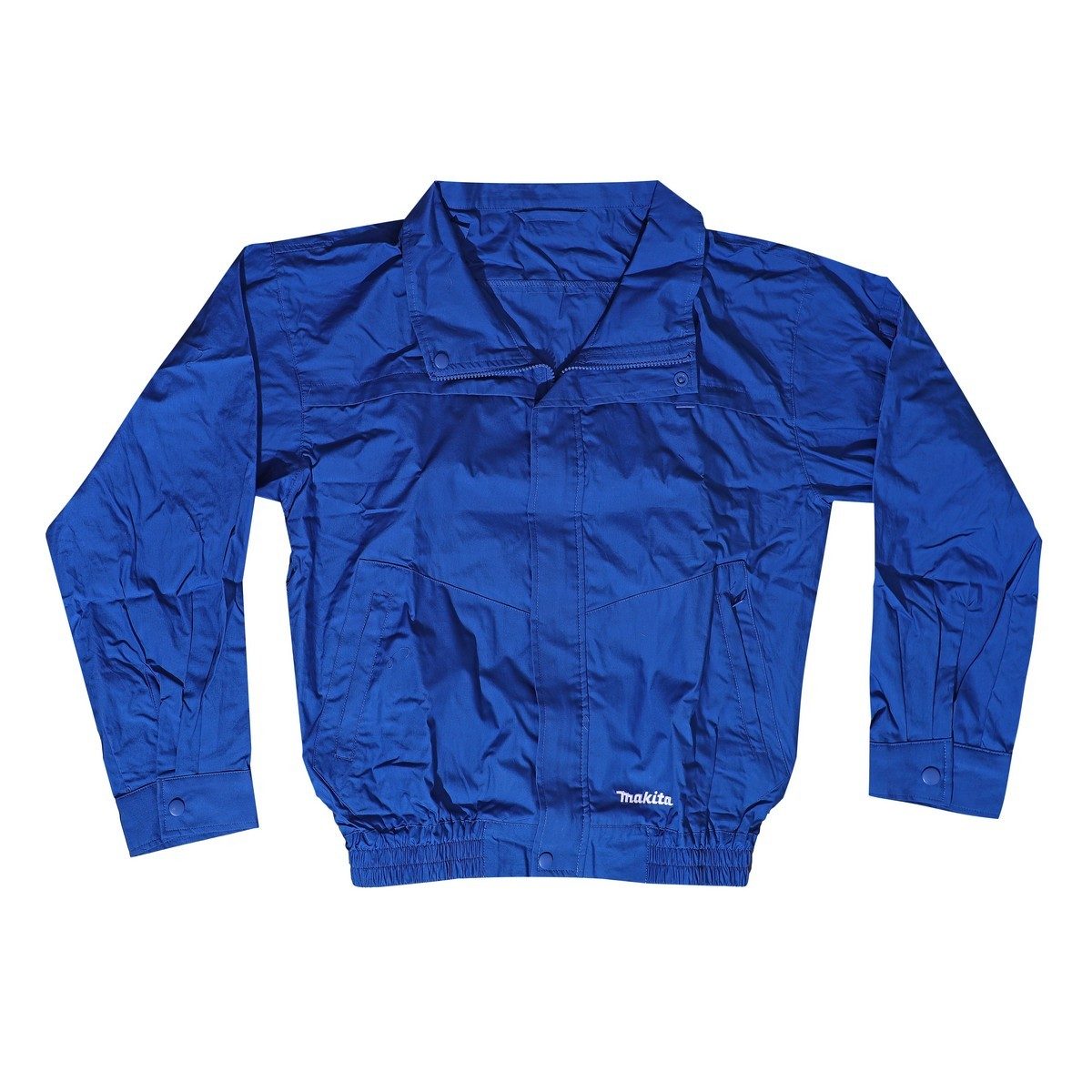 MAKITA เสื้อแจ็คเก็ตพัดลมไร้สาย 12/18 โวลต์ ไซส์ M รุ่น DFJ304ZM ผ้าฝ้าย ปรับได้ 4 ระดับ มีกระเป๋า 5 ช่อง ไม่รวมแบตเตอรี่และแท่นชาร์จ (มากีต