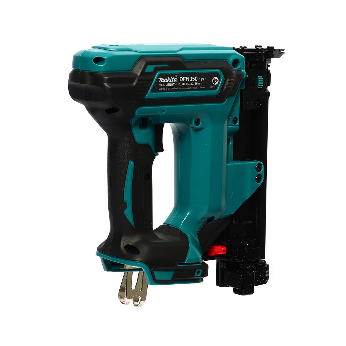 MAKITA แม็กยิงตะปูไร้สาย 18 โวลต์ ขนาด 35 มม. รุ่น DFN350Z แรงดันลม 18 GA บรรจุตะปูได้ 110 ตัว ไม่รวมแบตเตอรี่และแท่นชาร์จ (มากีต้า)