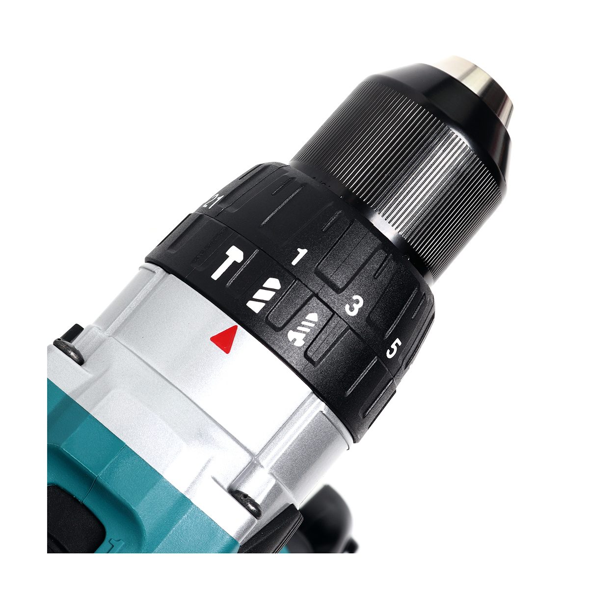 MAKITA สว่านกระแทกไร้สาย 18 โวลต์ ขนาด 13 มม. (1/2 นิ้ว) รุ่น DHP458RFE แรงบิดหมุน 84 นิวตันเมตร รวมแบตเตอรี่-แท่นชาร์จ (มากีต้า)