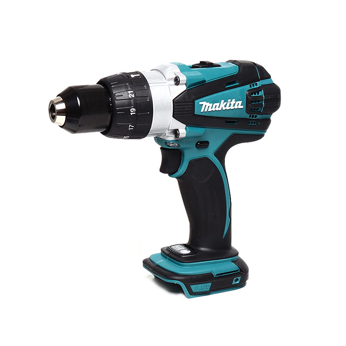 MAKITA สว่านกระแทกไร้สาย 18 โวลต์ ขนาด 13 มม. (1/2 นิ้ว) รุ่น DHP458Z แรงบิดหมุน 84 นิวตันเมตร ไม่รวมแบตเตอรี่-แท่นชาร์จ (มากีต้า)