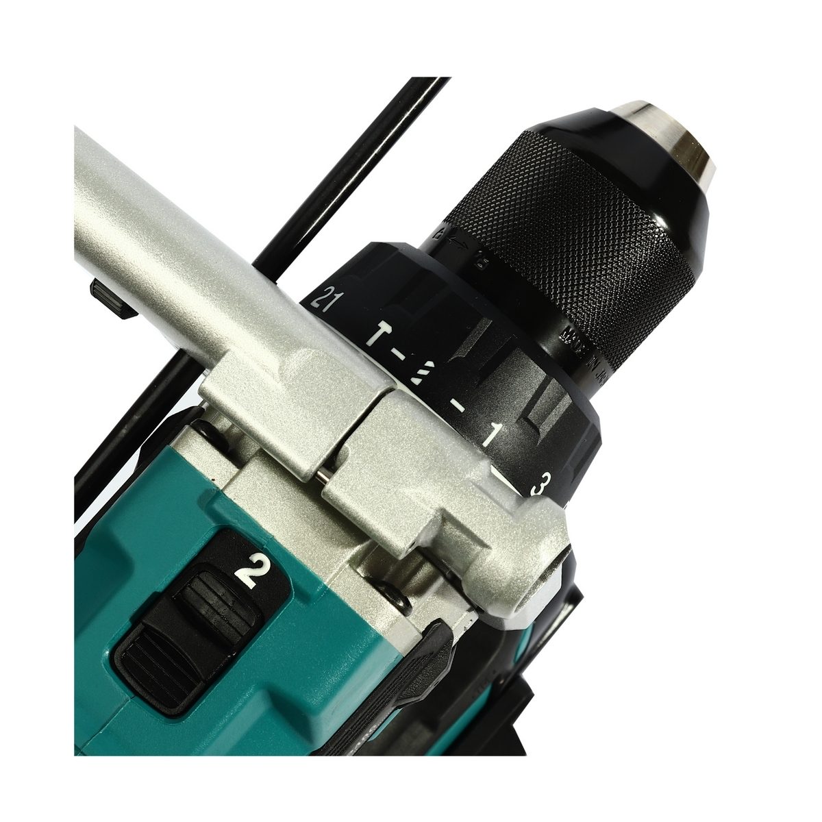 MAKITA สว่านกระแทกไร้สาย 18 โวลต์ ขนาด 13 มม. (1/2 นิ้ว) รุ่น DHP486RFJ แรงบิดหมุน 125 นิวตันเมตร รวมแบตเตอรี่-แท่นชาร์จ (มากีต้า)