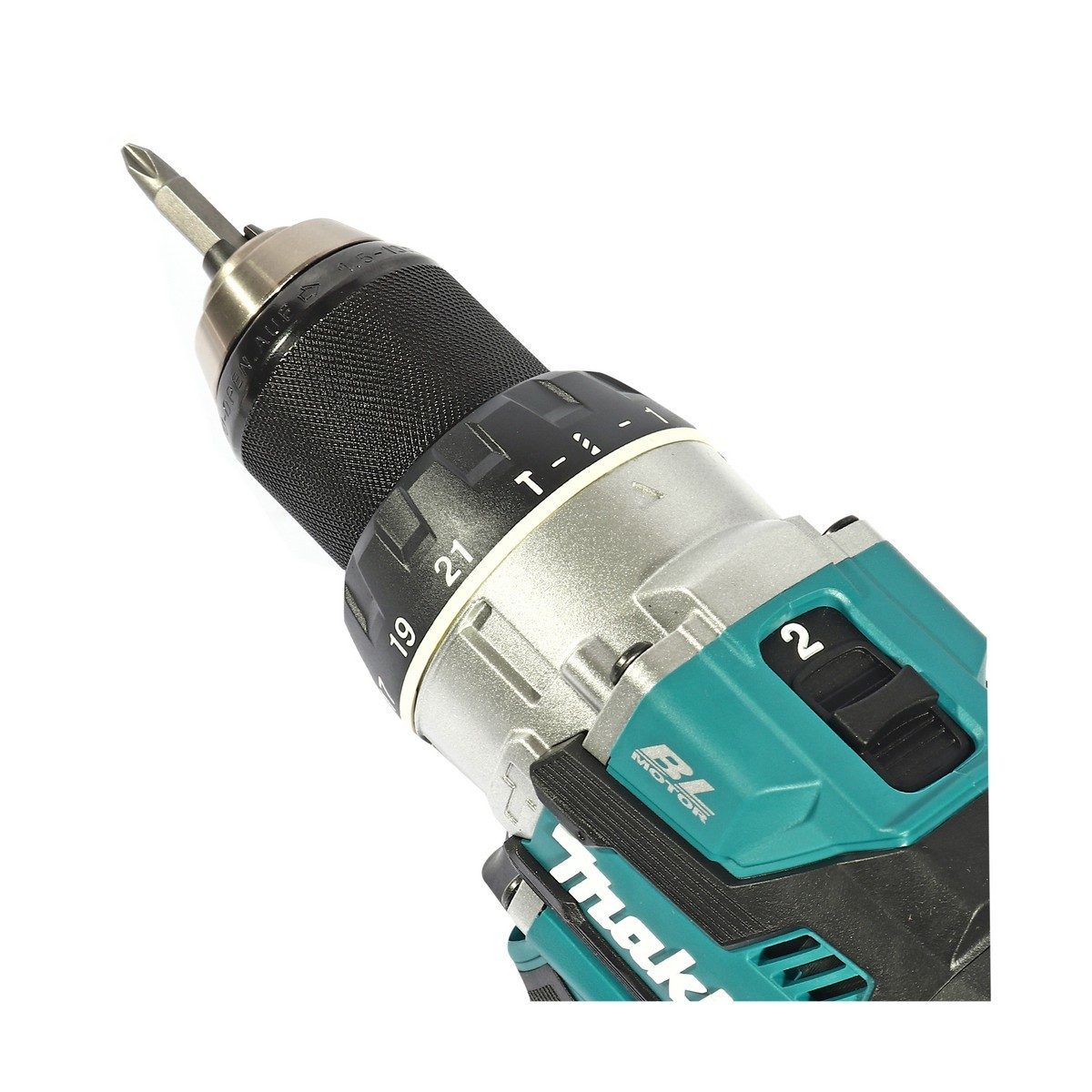 MAKITA สว่านกระแทกไร้สาย 18 โวลต์ ขนาด 13 มม. (1/2 นิ้ว) รุ่น DHP489RTJ แรงบิดหมุน 80 นิวตันเมตร รวมแบตเตอรี่-แท่นชาร์จ (มากีต้า)