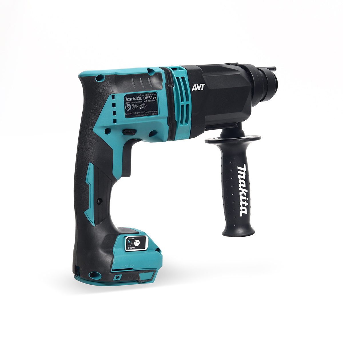 MAKITA สว่านโรตารี่ไร้สาย 18 โวลต์ ขนาด 18 มม. (11/16 นิ้ว) รุ่น DHR-182Z ขนาดหัวจับดอกสว่าน 1/2 นิ้ว ใช้กับดอกสว่าน SDS PLUS ไม่รวมแบตเตอรี