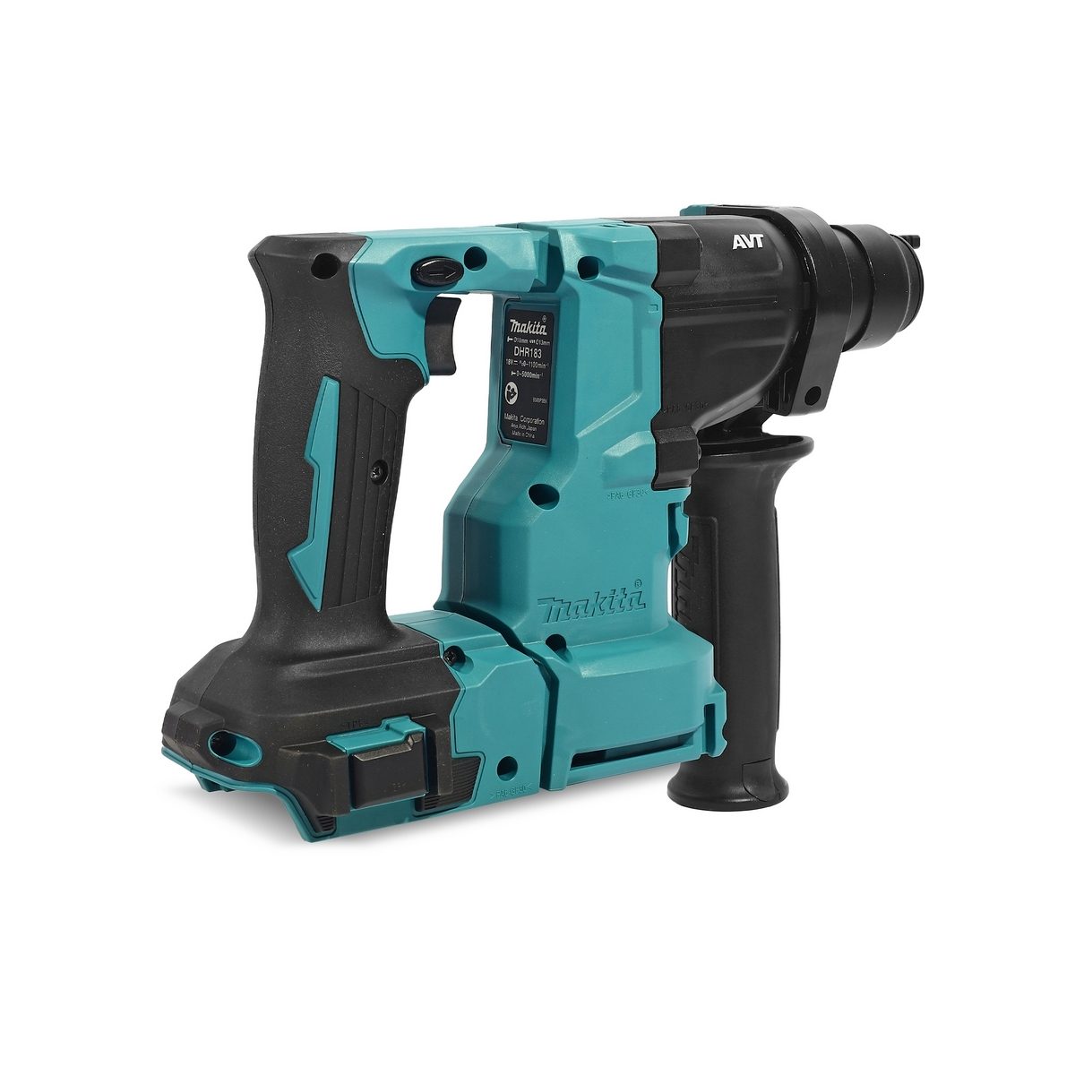 MAKITA สว่านโรตารี่ไร้สาย 18 โวลต์ ขนาด 18 มม. รุ่น DHR183Z ขนาดหัวจับดอกสว่าน 1/2 นิ้ว ใช้กับดอกสว่าน SDS PLUS ไม่รวมแบตเตอรี่-แท่นชาร์จ (ม